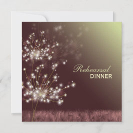 Convite Janto de Ensaio de Casamento de Dandelions