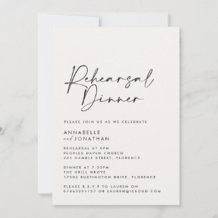 Convite Janto de Ensaio de Casamento de Fotos Mínimo Moder