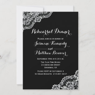 Convite Janto De Ensaio De Casamento De Lugar Preto E Bran