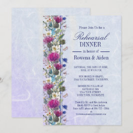 Convite Janto de Ensaio de Casamento Floral com Thistle Es