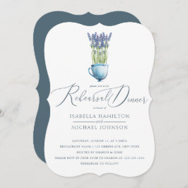 Convite Janto de Ensaio de Casamento Floral Elegant Waterc