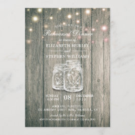 Convite Janto de ensaio de casamento Luzes de cordas de ma