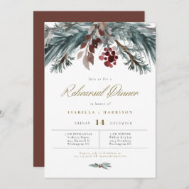 Convite JANTO de ensaio de Casamento no inverno de pinheir