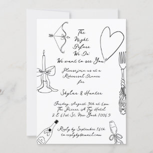 Convite Janto de ensaio de casamento Retro La Dolce Vita