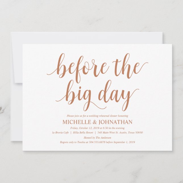 Convite Janto de ensaio de casamento russo, temático de co (Frente)