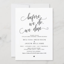 Janto De Ensaio De Casamento, Simple Classy Black,