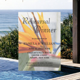 Convite Janto de ensaio de casamentos de Paraíso