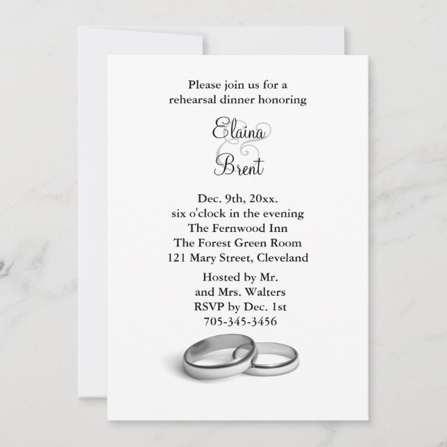 Convite Janto de ensaio de eternidade (Frente)