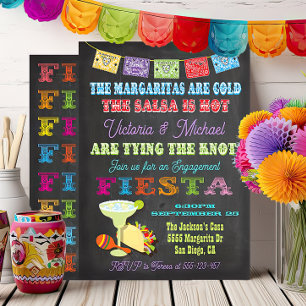 Convite Janto de ensaio de Fiesta mexicano
