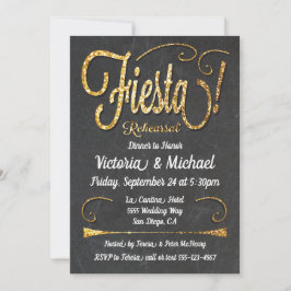 Convite Janto de ensaio de Fiesta mexicano