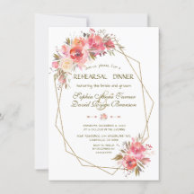 Janto de Ensaio de Frame Dourado Floral de Largura