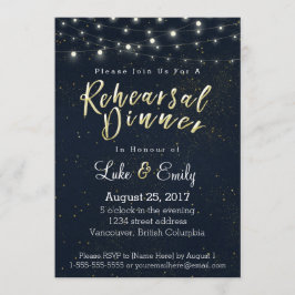 Convite Janto de ensaio de Glamor à meia-noite