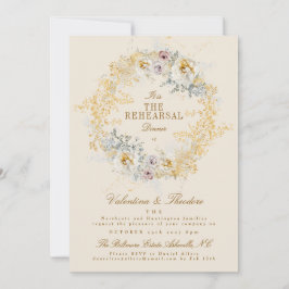 Convite janto de ensaio de lavagem botânica do ouro