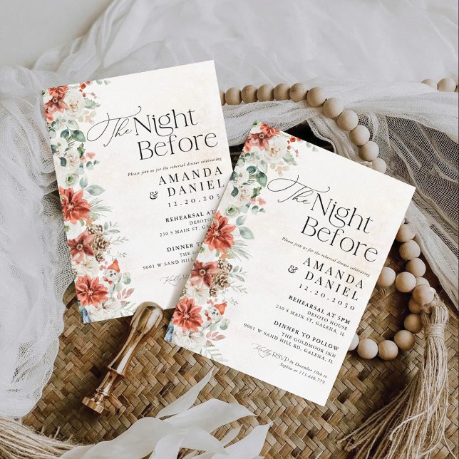 Convite Janto de ensaio de Pinecone, Vermelhos Vermelhos V (Criador carregado)