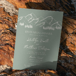 Convite Janto de Ensaio de Pinheiros da Montanha Verde Sag