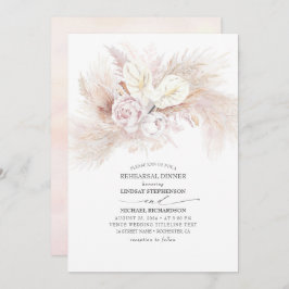 Convite Janto de ensaio do Anthurium branco e da Grass Pam