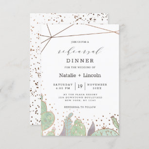 Convite Janto de Ensaio do Terrário Cactus & Succults