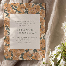 Janto de Ensaio Floral de Boho Amarelo Moderno