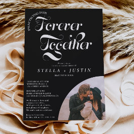 Convite janto de ensaio fotográfico branco retrô para semp