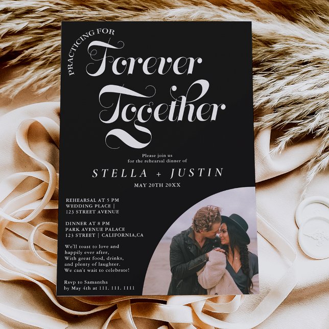 Convite janto de ensaio fotográfico branco retrô para semp (Criador carregado)