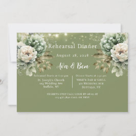 Convite Janto de ensaio fotográfico com Luz Branca Verde