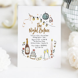 Convite Janto De Ensaio Funk Desenhado À Mão Whimsical