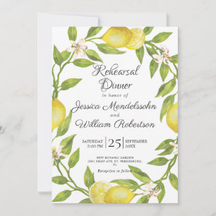 Convite Janto de ensaio Greenery Wreath