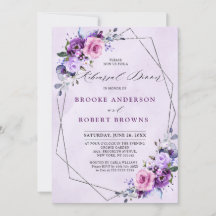 Janto de Ensaio Lilac Púrpura Rosa Brilhante