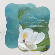 Janto de ensaio Magnolia Floral Moderna Elegente