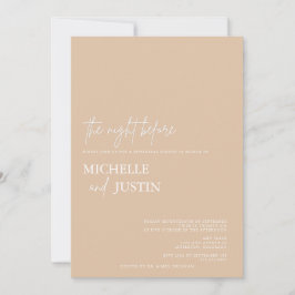 Convite Janto de ensaio minimalista moderno Invita