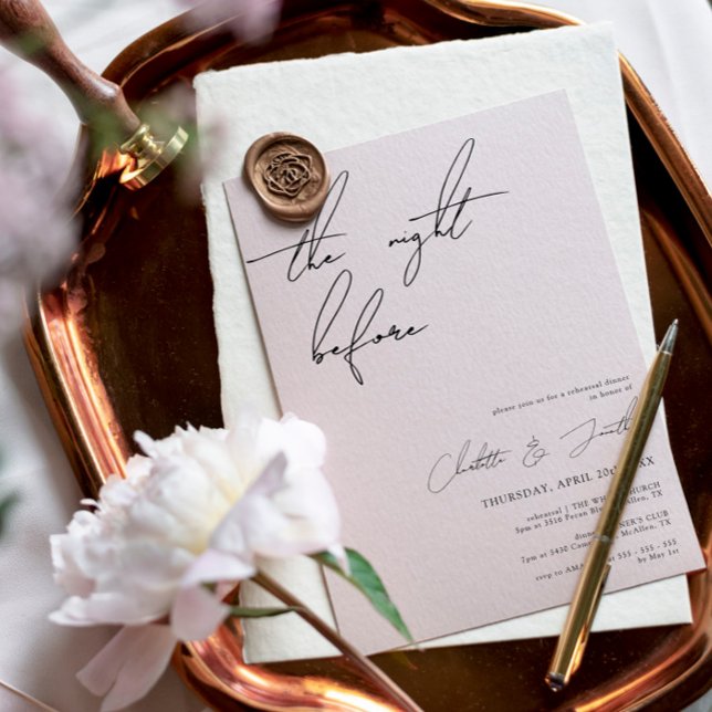 Convite Janto de ensaio preto-e-branco moderno (Criador carregado)