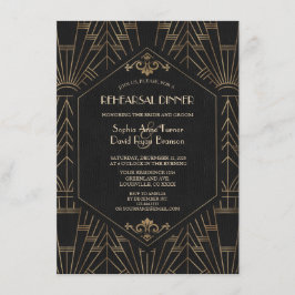 Convite Janto de ensaio Real do Excelente Negro Gatsby 20s