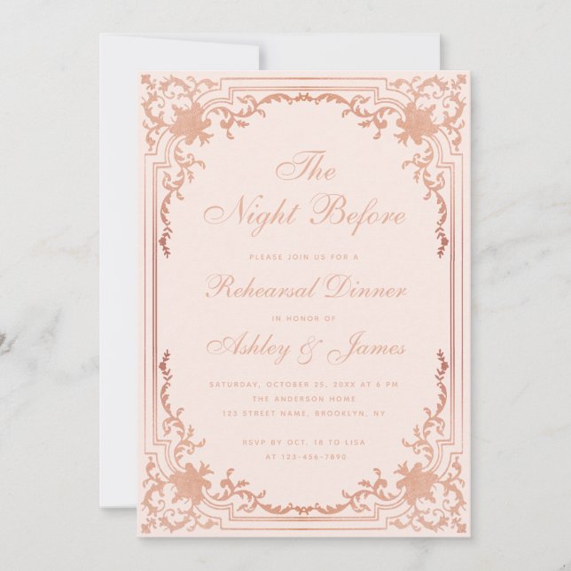 Convite Janto de ensaio Rosa Rosa Rosa Rosa Rosa Rosa Rosa (Frente)