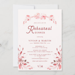 Convite Janto de Ensaio Rosa Sakura sem imperfeições Elega