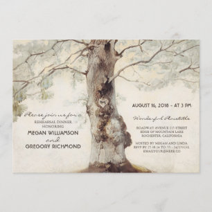 Convite Janto de Ensaio Russo da Árvore