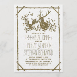 Convite Janto de ensaio russo no país convida veados