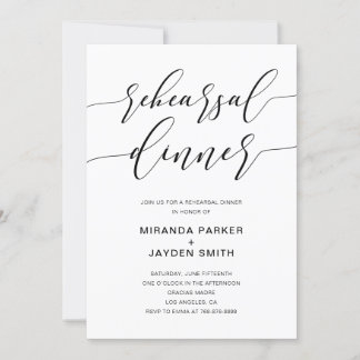 Convite Janto de Ensaios de Caligrafia Russa Moderna Convi