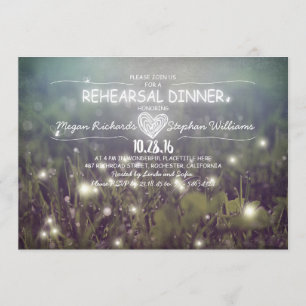 Convite janto de ensaios de correria de vagalumes