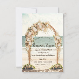 Convite Janto de Ensaios de Rosas de Arbor de Casamento de