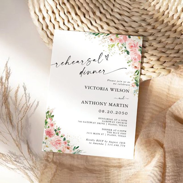 Convite Janto de Ensaios Dourados Rosa Rosa Rosa Rosa Esbr (Criador carregado)