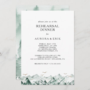 Convite Janto de Ensaios em Montanha Verde e Dourada