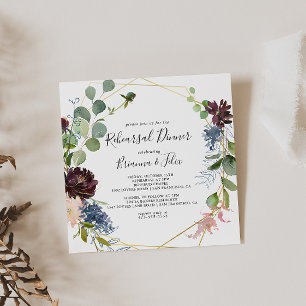 Convite Janto de Ensaios Geométricos Dourados da Borgonha