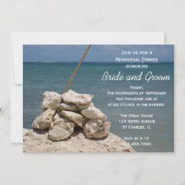 Convite Janto de Ensaios sobre Casamento de Praia