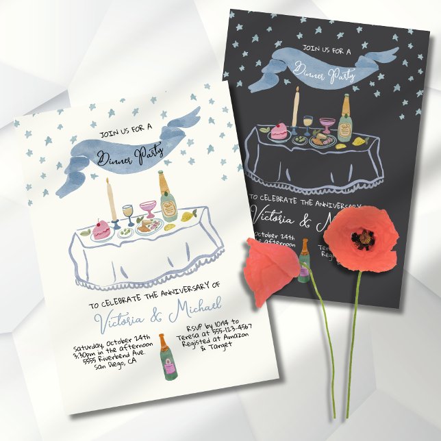 Convite Janto de mão desenhada (Criador carregado)