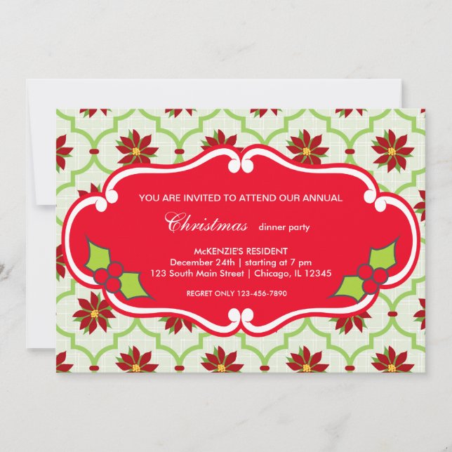 Convite Janto de Natal (Frente)
