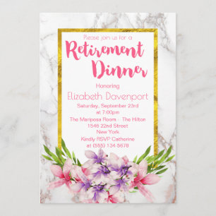 Convite Janto de Reforma das Magolias Rosa e Roxo