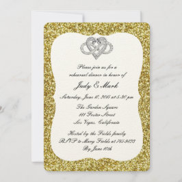 Convite Janto Dourado de Ensaio de Infinidade Cardíaca com