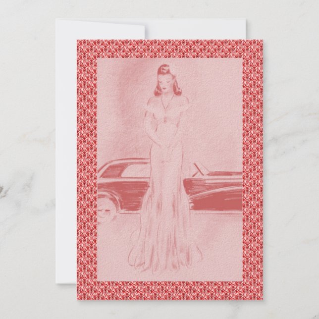 Convite Janto e dança dos anos 40 (Frente)