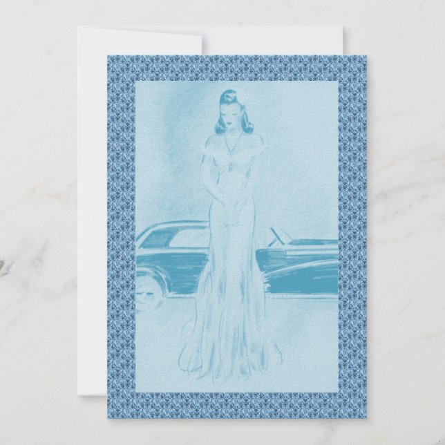 Convite Janto e dança dos anos 40 (Frente)