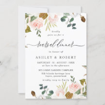 Janto Elegante Blush & White Floral